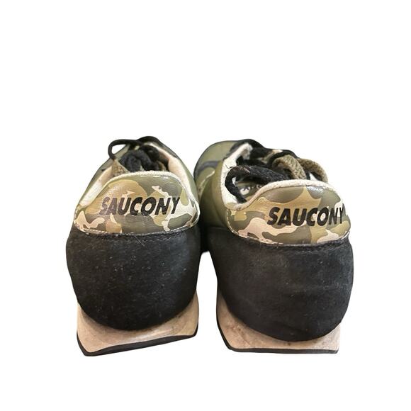 Size 9.5 - Saucony Jazz Original Brown/Camo/Green - Picture 3 of 8